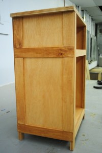 Mission style trim detail