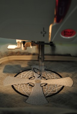 Machine embroidery