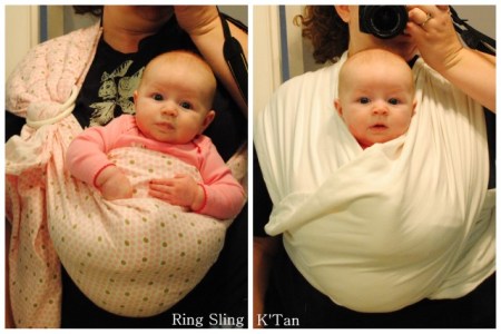 Baby in wraps