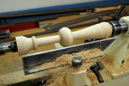 First candlestick in progress