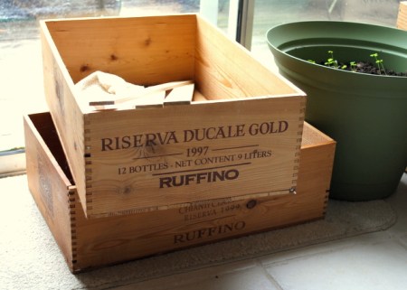 Wine crates Wine crates