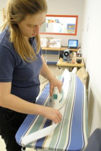 Dara ironing