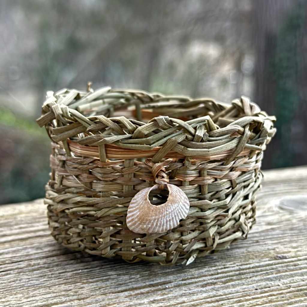 SOLD juncus and seashell